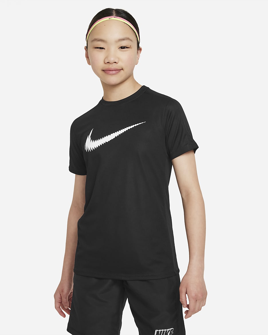 NIKE hotsell DRI FIT SHORT SLEEVE KIDS SHIRT